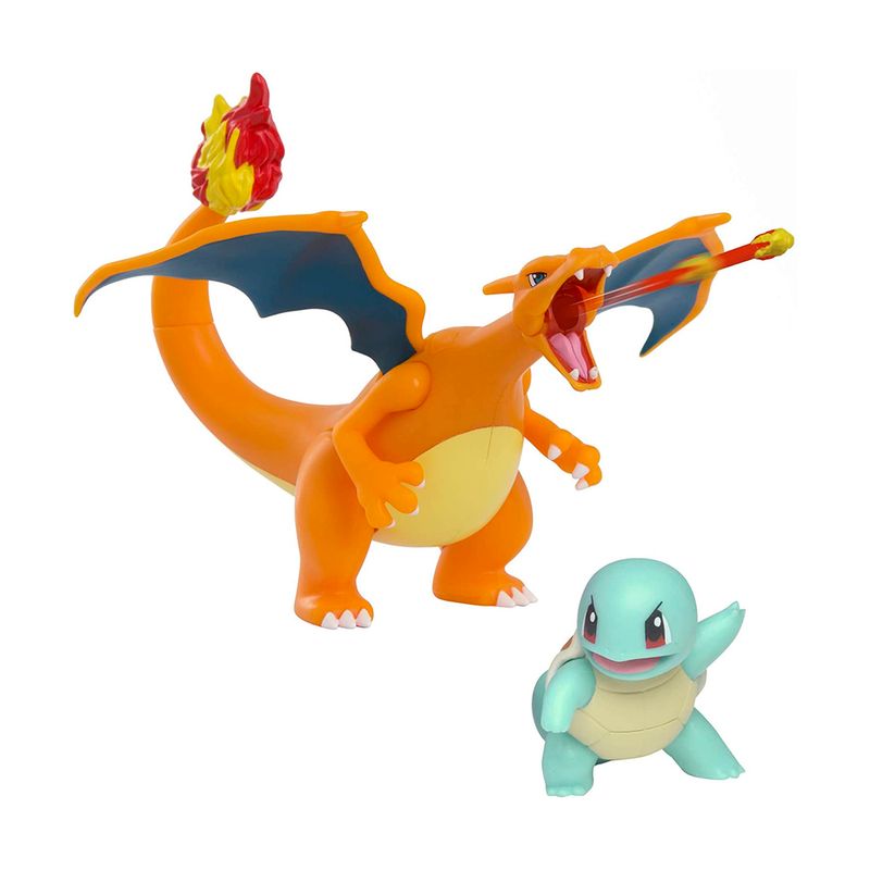 Pokemon-Figura-Pack-Charizard---Squirtle