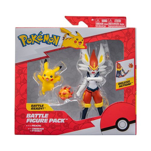 POKEMON CINDERACE PIKACHU PYROBUT JAZWARE