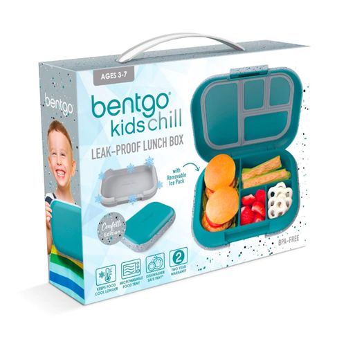 Lonchera Bentgo Kids Chill Lunch Box - Verde Confeti