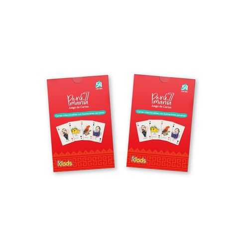 Juego de cartas Klads Perumanía x 2 unds.