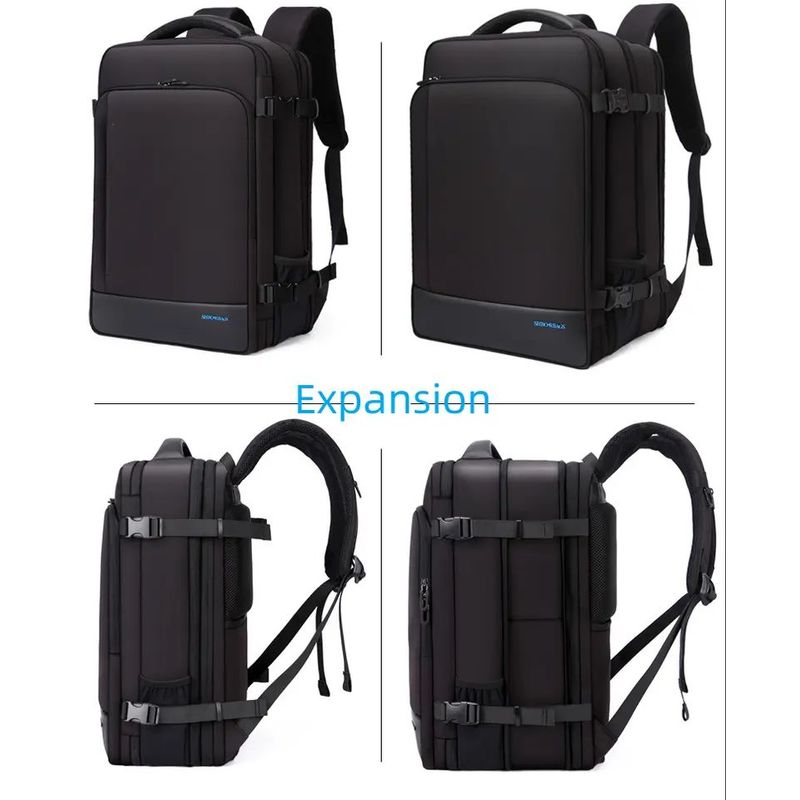 Makeway---Mochila-de-viaje-420222-AQ12-BLK-de-gran-capacidad-multifuncional---Negro