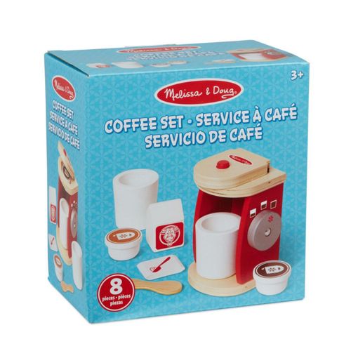 Cafetera De Madera Melissa & Doug Para Dos