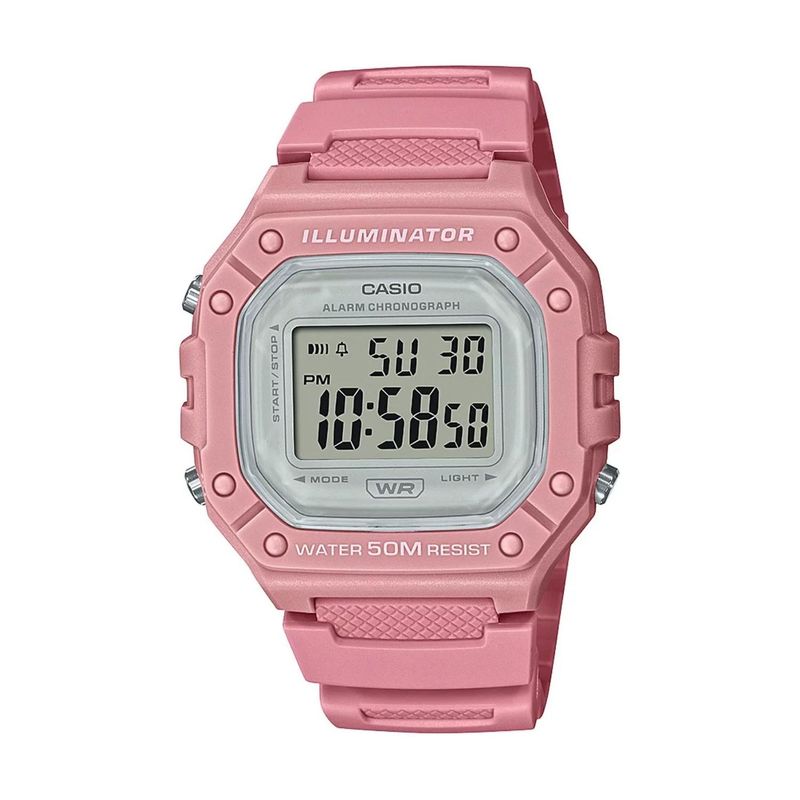 Reloj-Digital-Casio-Casual-W218HC-4AV---Rosa