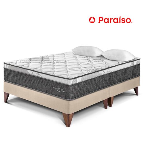 Cama Europea Pocket Star King Champagne