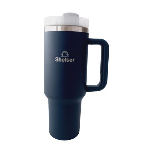 Shelter Pro Cup Navy Blue 1180ml 40oz de Acero Inoxidable