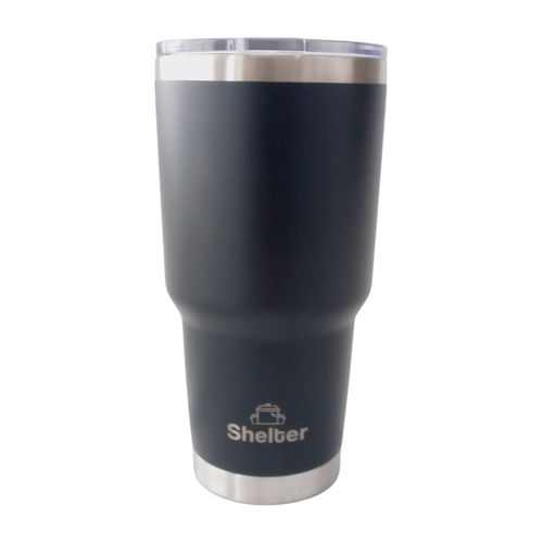 Shelter Cup Black 887ml 30oz de Acero Inoxidable