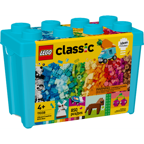 LEGO 11038 Caja de Ladrillos Creativos Vibrantes