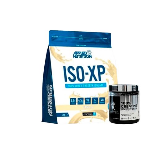 Proteína Applied Nutrition ISO-XP 1kg Vainilla + Creatina 300gr