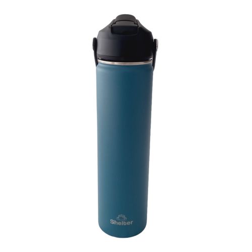 Shelter Sport Bottle Blue Grey 740ml 25oz de Acero Inoxidable