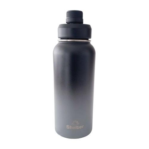 Shelter Sport Bottle Gradient Black 946ml 32oz de Acero Inoxidable