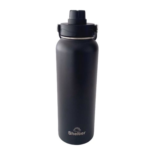 Shelter Sport Bottle Black 1180ml 40oz de Acero Inoxidable