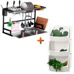 Escurridor-de-Platos-Moderno-85cm-Y-Frutero-Apilable-U80-BL-X3