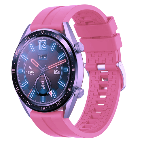 CORREA DE 22MM DE SILICONA PARA HUAWEI GT2 E ROSA