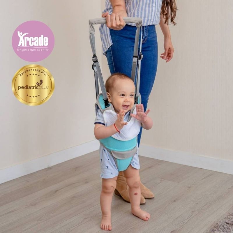 Arnes-y-caminador-2-en-1-Verde-Maternelle