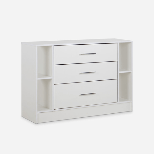 COMODA 3CJ POLUX BLANCO - DIBA MUEBLES