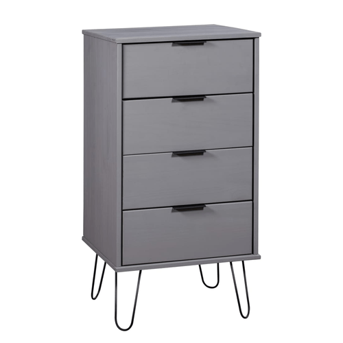 COMODA CAJONERA STARKE GRIS - DIBA MUEBLES