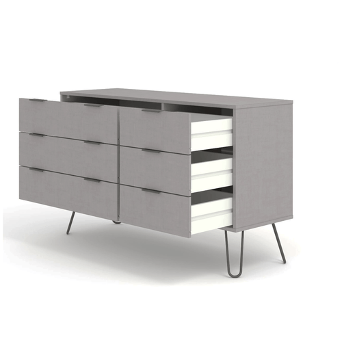 COMODA HINKLE GRIS  -  DIBA MUEBLES