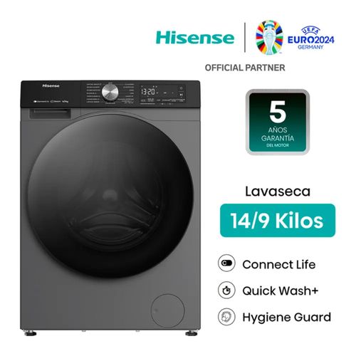 LAVASECA CARGA FRONTAL HISENSE 14/9KG