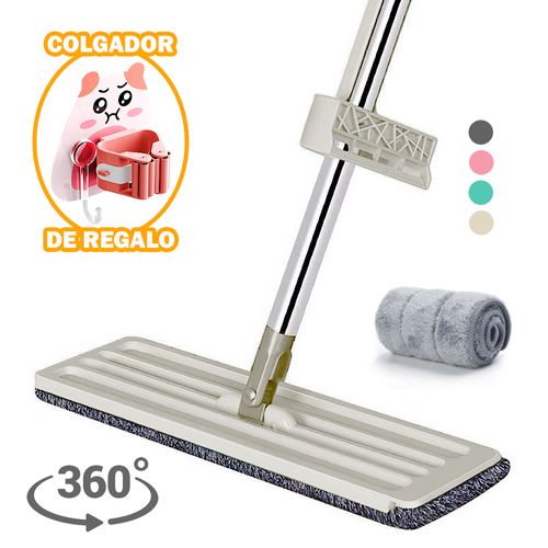 Trapeador Plano 360° ALT Y Organizador Escobas N60 ALT