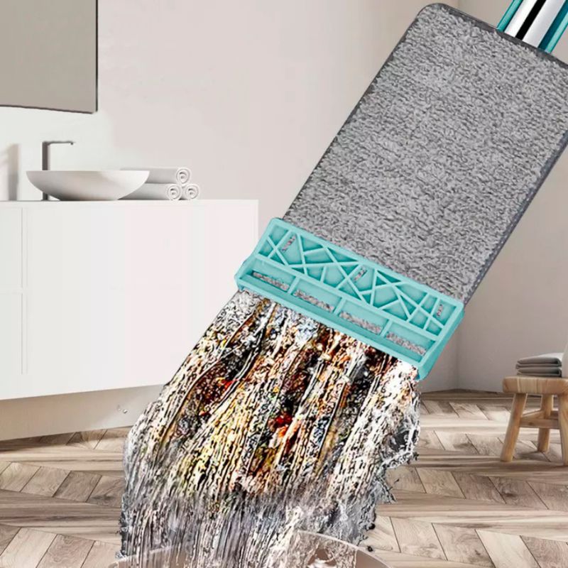 Trapeador-Plano-360°-2-Mopas-VD-Y-Papel-Toalla-Reutilizable