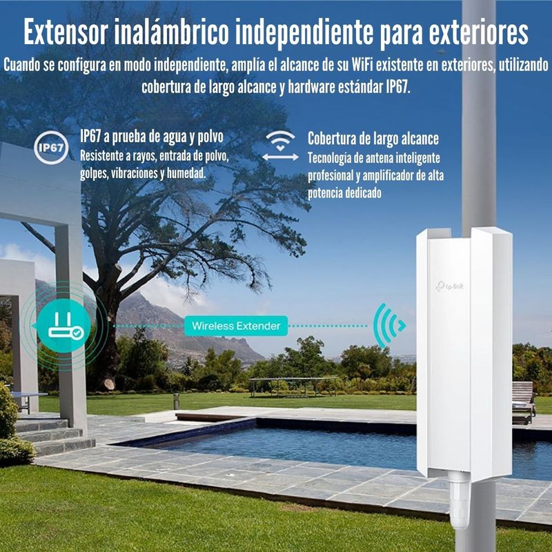 TP-Link---Access-Point-EAP610-Outdoor-AX1800-Mesh-Dual-Band