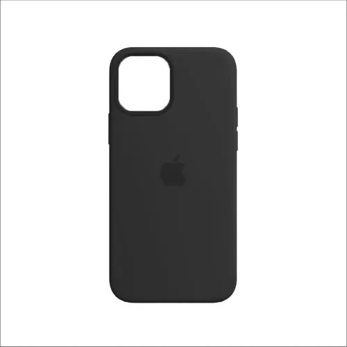 CASE DE SILICONE DE IPHONE 15 PRO MAX - COLOR NEGRO