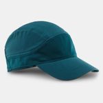 GORRA-ANTI-UV-DE-SENDERISMO-NIÑOS-MH500-AZUL-PETROLEO