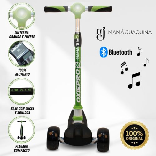 Scooter Con Luces "MACQUOID" Verde