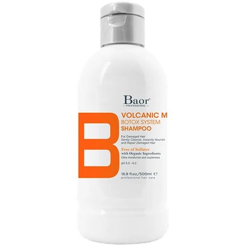 Shampoo Hidratante Post Botox Baor B Volcanic Mud 500ml