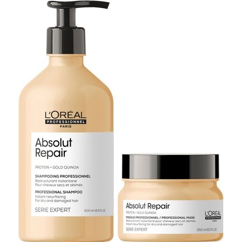 Shampoo Reparador 500ml + Mascarilla 250ml LOreal Absolut Repair