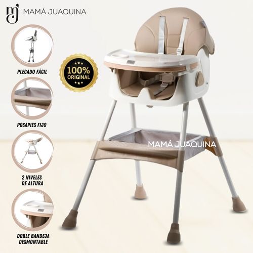 Silla de comer «HI DALI» Beige