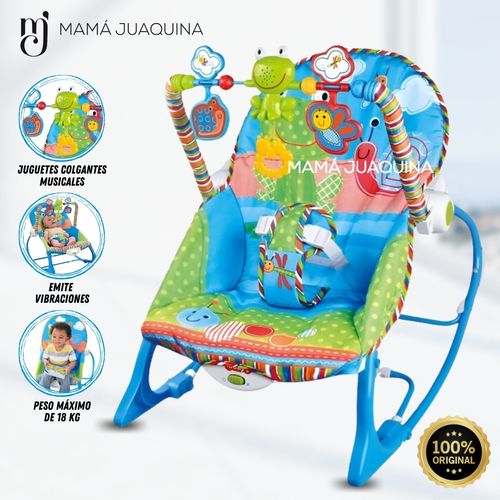 Silla Mecedora "BABY GAME" Didáctica Azul