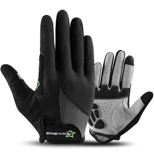 Guantes para ciclismo largos negros  Rockbros Talla L