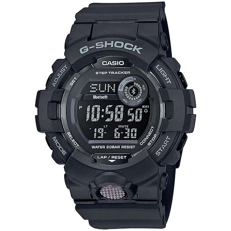 Reloj-Casio-G-Shock-GBD800-1B-Digital-Bluetooth-Acuatico-Luz-Automatica-Negro