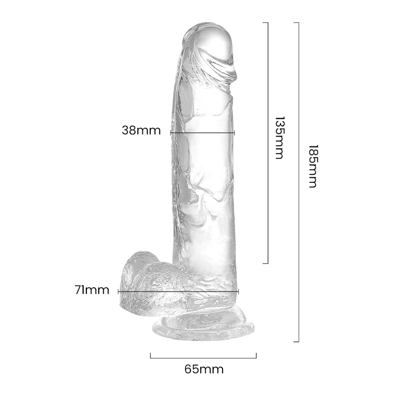 Consolador-Transparente-185cm-Piel-Realista-con-Ventosa