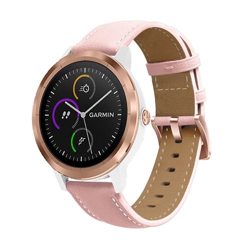 CORREA DE 22MM DE CUERO PARA HUAWEI GT2 PRO ROSA