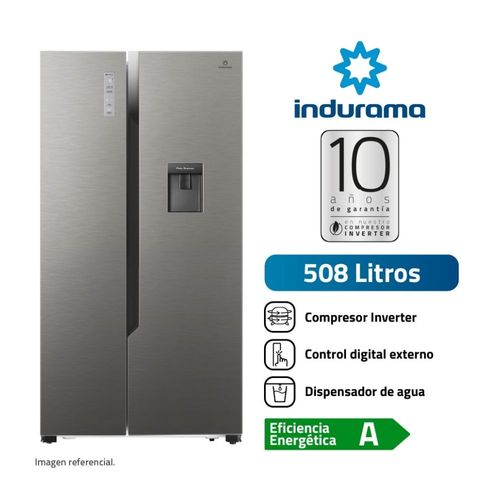 Refrigeradora Indurama RI-788DI 508 litros Gris