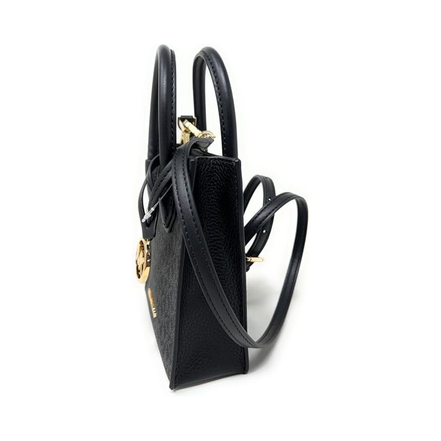 Cartera Crossbody Michael Kors de Cuero Mercer XS - Negro