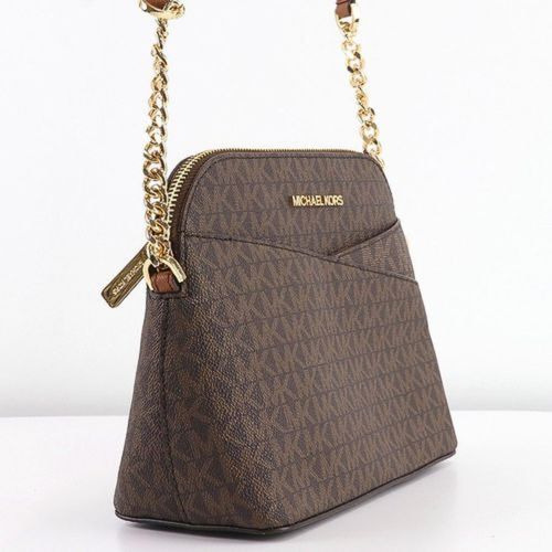 Cartera Crossbody Michael Kors Jet Set Travel Medium - Marron