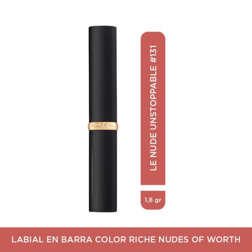 Labial Loreal Paris Colour Riche Nudes Of Worth Tono Unstoppable #131