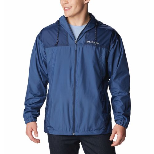 CASACA PARA HOMBRE CORTAVIENTOS FLASH CHALLENGER™ AZUL COLUMBIA