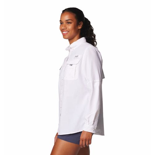 BLUSA PARA MUJER MANGA LARGA BAHAMA II BLANCO COLUMBIA