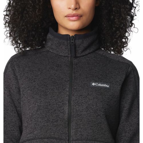 CASACA PARA MUJER CIERRE COMPLETO SWEATER WEATHER™ NEGRO COLUMBIA