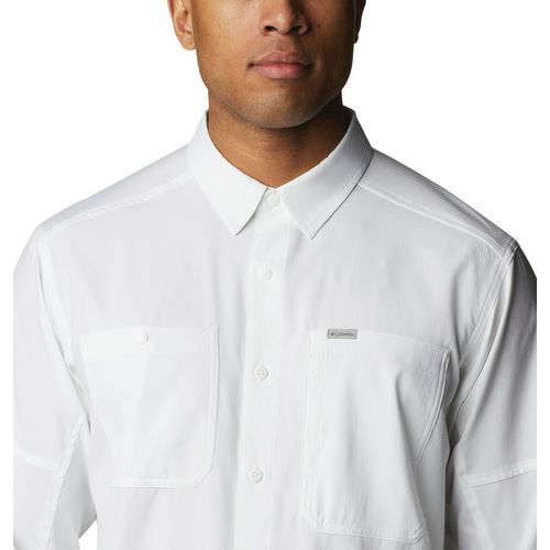 CAMISA PARA HOMBRE MANGA LARGA SILVER RIDGE™ UTILITY LITE BLANCO COLUMBIA