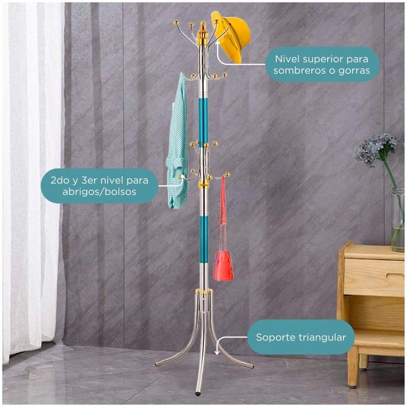 Perchero-de-Pie-Organizador-Colgador-para-Dormitorio-Oficina-Sala-AZ-P40