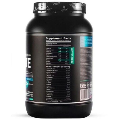 Proteina Sascha Fitness Hydrolized Whey Protein Isolate - Coco