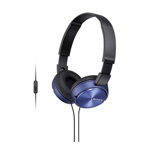 Sony Audífonos MDR-ZX310AP On Ear con Micrófono Azul