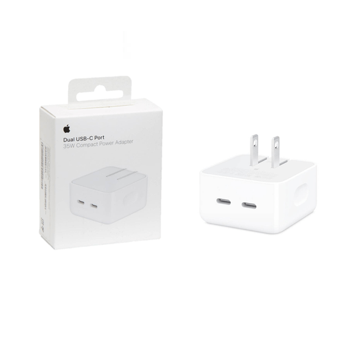 Adaptador de Carga Original con 2 Puertos Apple