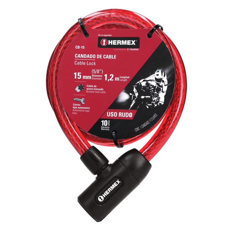 Candado-Cadena-bicicleta-15mm-Hermex-con-Llave-