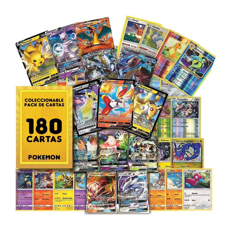 LOTE-180-CARTAS-AL-AZAR-POKEMON-TCG